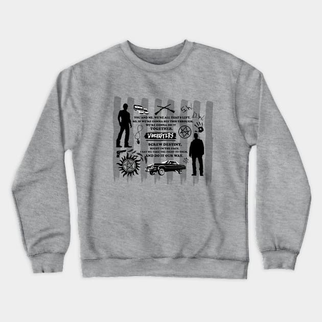 Winchester Style Crewneck Sweatshirt by Winchestered